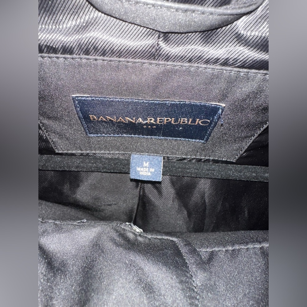 Banana Republic black lightweight jacket (M) - Picture 6 of 8
